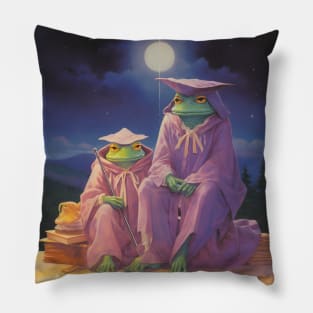 Frogs Wizards Pillow