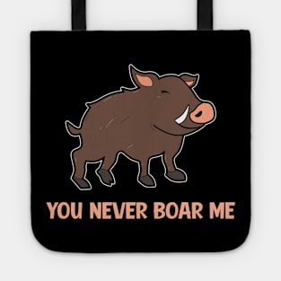 Cute Wild Boar Tote