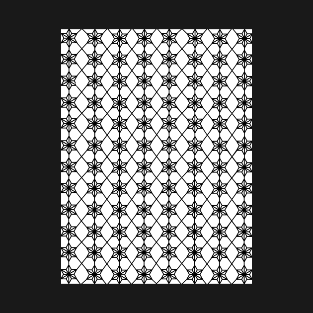 BLACK Star Pattern by SartorisArt1