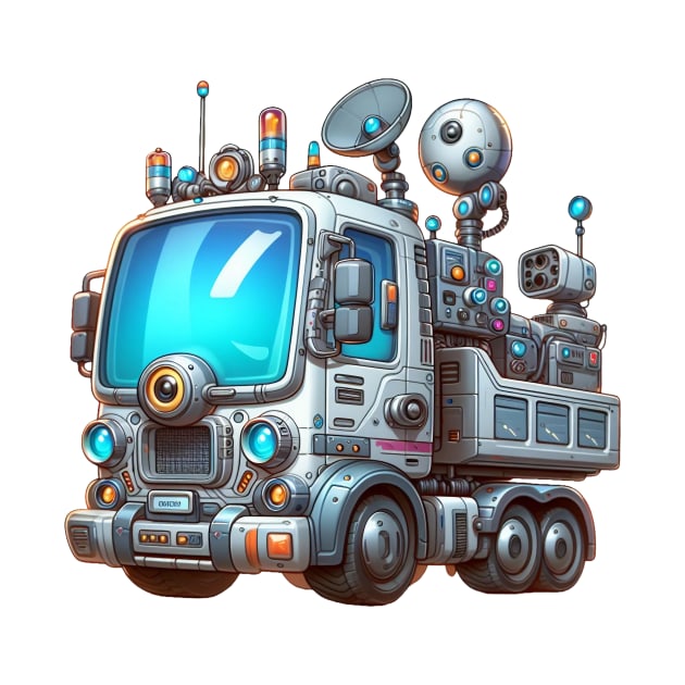 Futuristic Cyber Truck by Dmytro