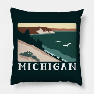 Michigan Minimalist Pillow