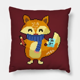 Sunset Fox Pillow