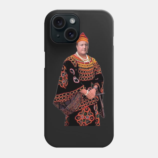 David Cameroon - the Africanized David Cameron Phone Case by jimmy-digital