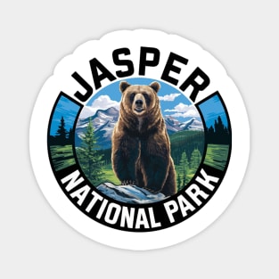 Jasper National Park Jasper's Bear Magnet