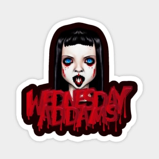 Wednesday Addams print Magnet