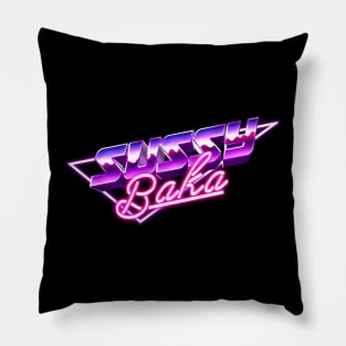 Sussy Baka Vaporwave Pillow