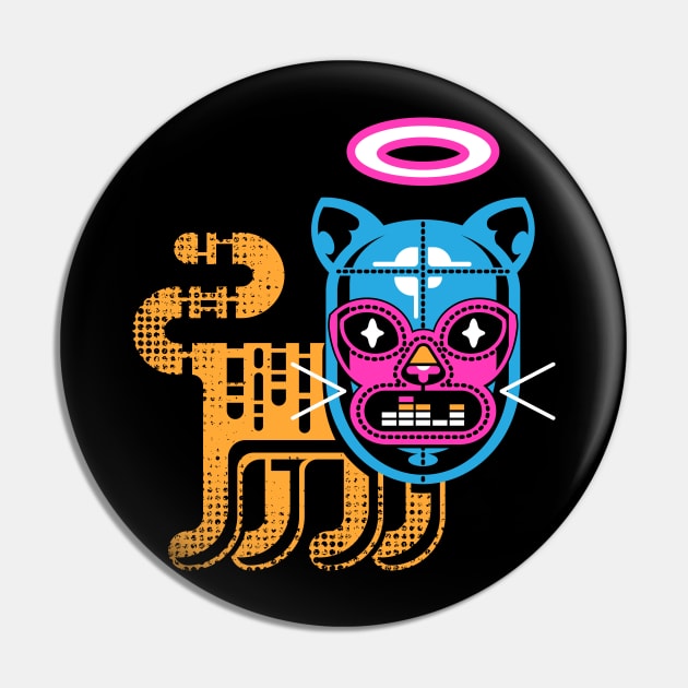 El Gato Espacial Pin by etherbrian