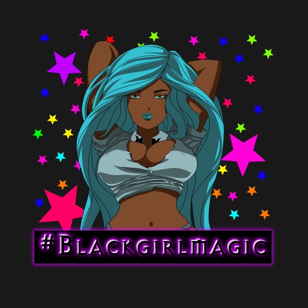 Black girl magic by Tuesdaz