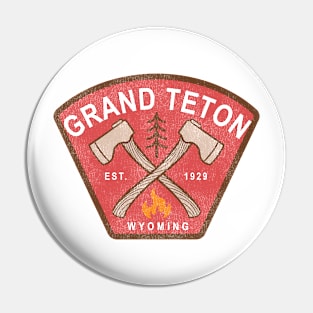 Grand Teton National Park Wyoming Pin