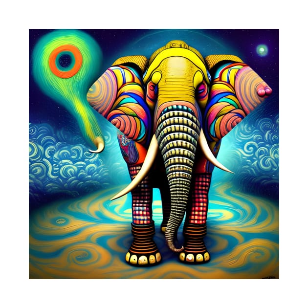 The Cosmic Elephant by Neurotic