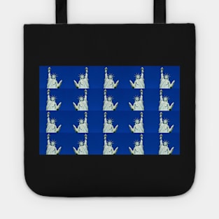 Lady Liberty pop art Tote