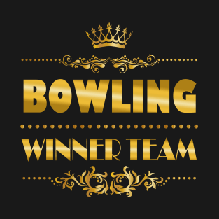 Bowling Winner Team T-Shirt