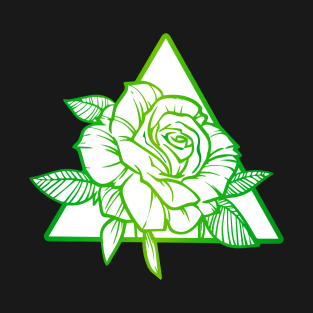 Rose (green) T-Shirt
