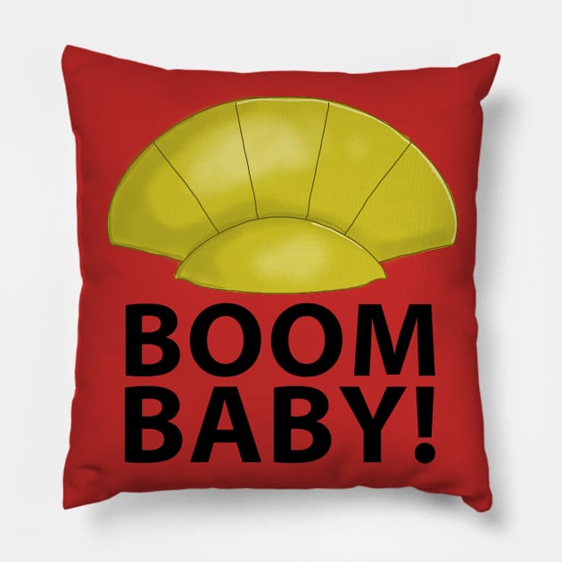 Boom Baby! Pillow by FrecklefaceStace
