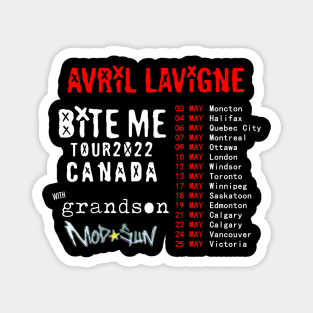 canadian bite me scheduled Magnet