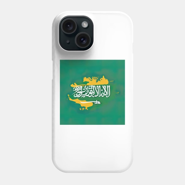 Saudi National Day Phone Case by Maverick Media