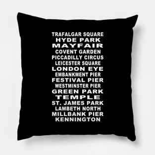 London Bus Roll Pillow