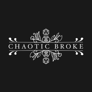 Chaotic Broke Alignment T-Shirt