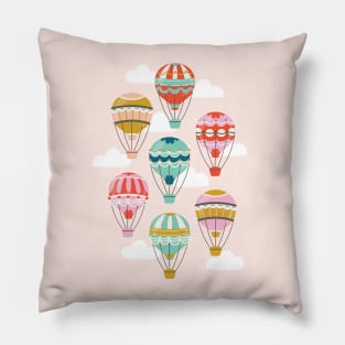 Hot Air Balloons Pillow