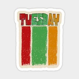 Tuesday Flag Magnet