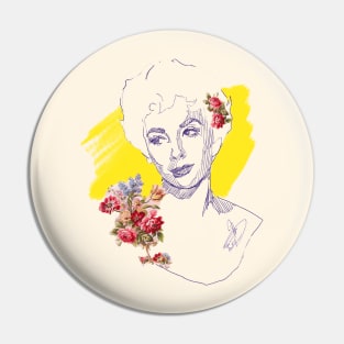 Liz Taylor Pin