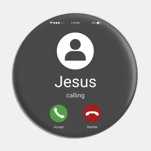 Jesus calling Pin