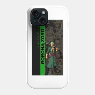 roronoa zoro one piece anime Phone Case