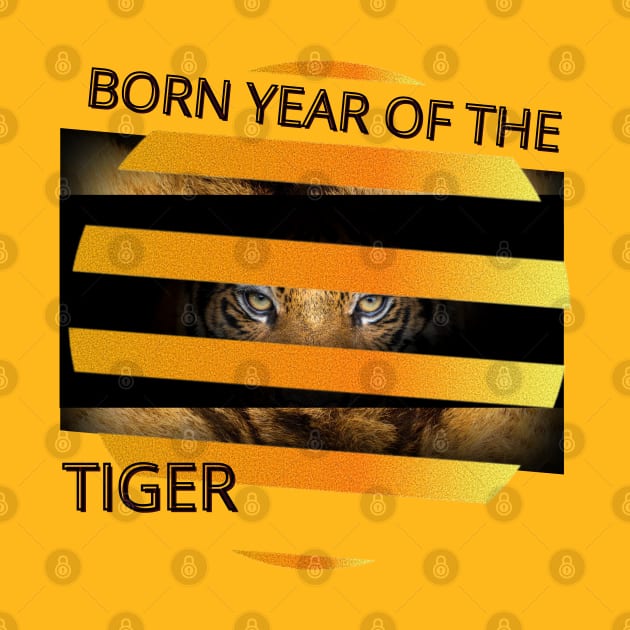 Born year of the tiger by O.M design