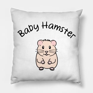 Baby Hamster Cuteness Pillow