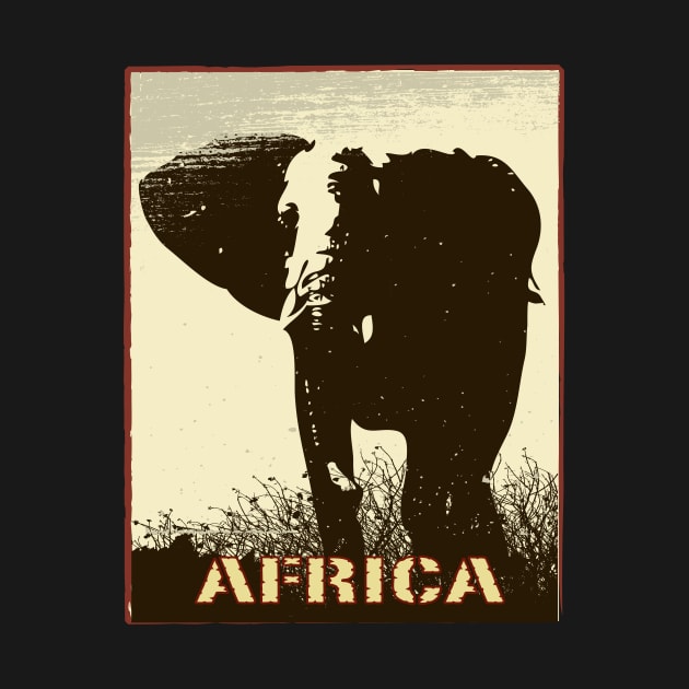 Africa Elephant by LostHose