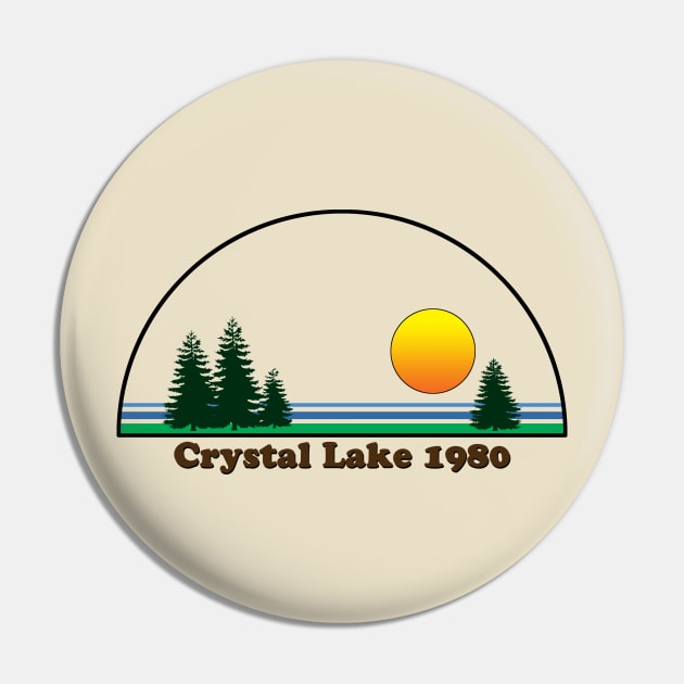 Crystal Lake 1980 Pin by GloopTrekker