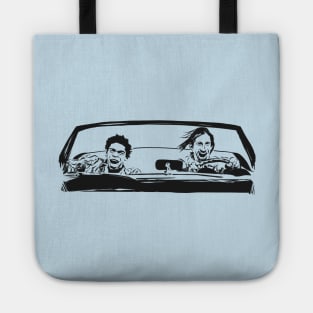 Ferrari Car Jump - Ferris Bueller's Day Off Tote