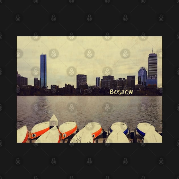 Boston skyline by BoogieCreates