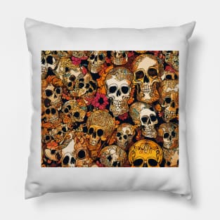 Sugar Skulls , Sugarskulls , Halloween Pillow