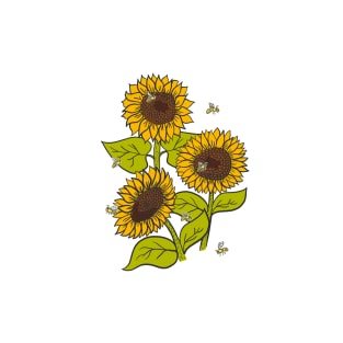 Sunflower Field T-Shirt