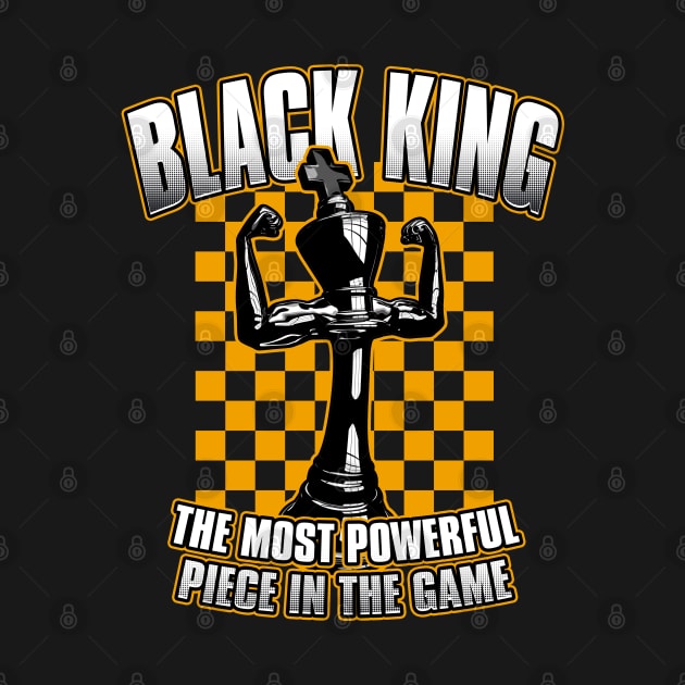 Black Chess King The Most Powerful Piece In The Game by Grandeduc