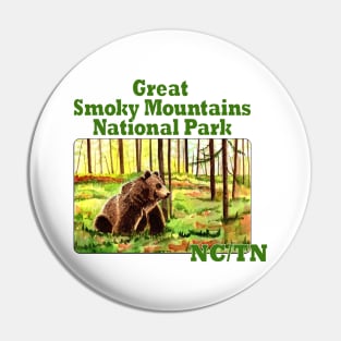 Great Smoky Mountains National Park, NC/TN Pin