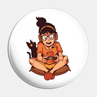 Gamer Girl Pin