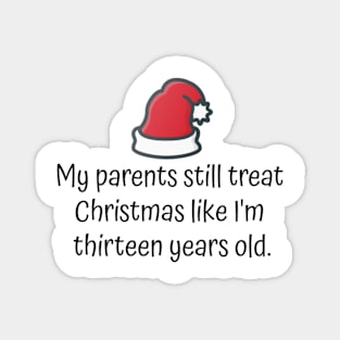 Christmas Saying Magnet