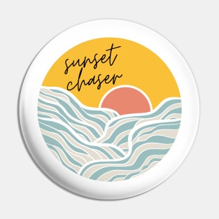 Sunset chaser Pin