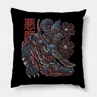 Onimask Hannya Warriors Full Color Pillow