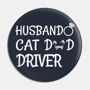 driver cat dad husband Pin