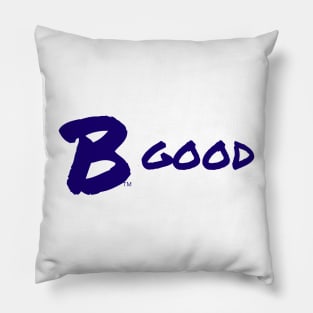 B Good, Blue Pillow