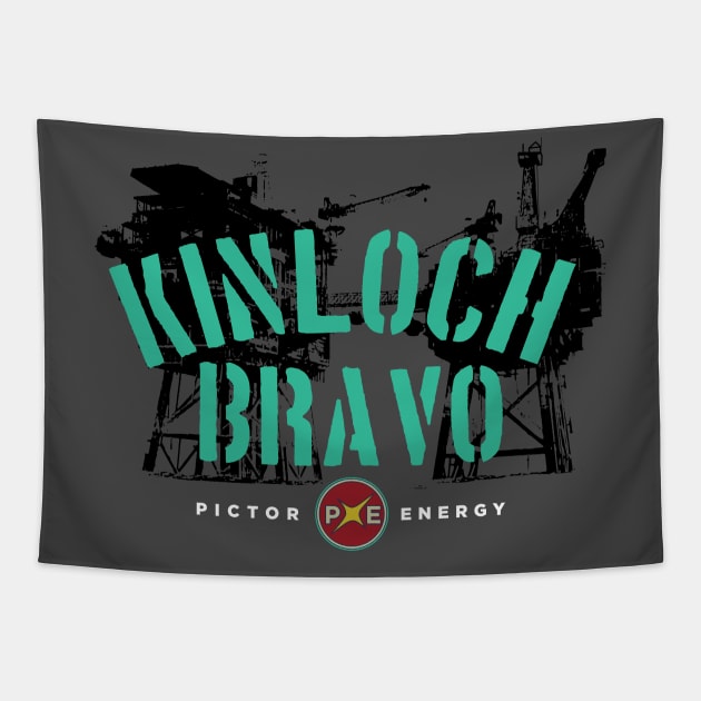 Kinloch Bravo Tapestry by MindsparkCreative