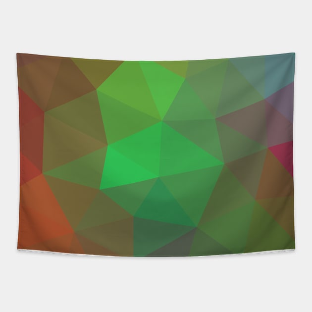 Abstract Multicolored Pattern Tapestry by MultiiDesign