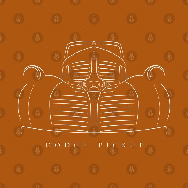 Dodge Pickup - stencil by mal_photography