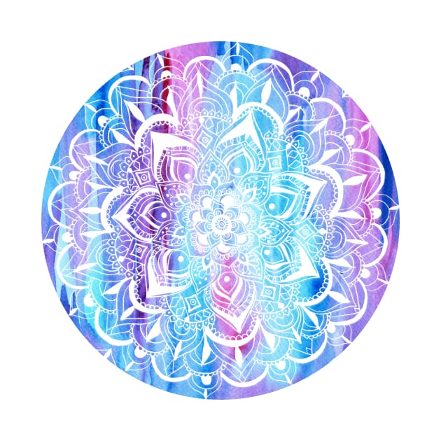 Mixed Emotions Mandala by tangerinetane