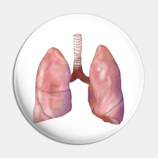 Healthy Lungs Pin