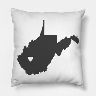 West Virginia Love Pillow