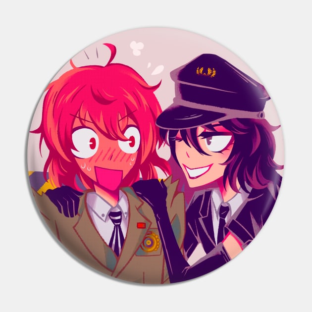 Under arrest Pin by OkiComa